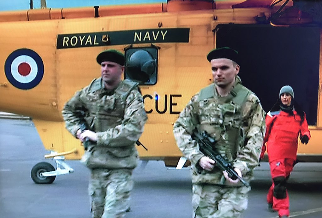 MusicMoves6's tweet photo. Why is it so difficult for TV and film productions to get military berets right? FFS you could have at least CGIed them into a proper shape. And let's not get started on the weapon handling... #Vigil #Vigilbbc https://t.co/Brfgrdydi7