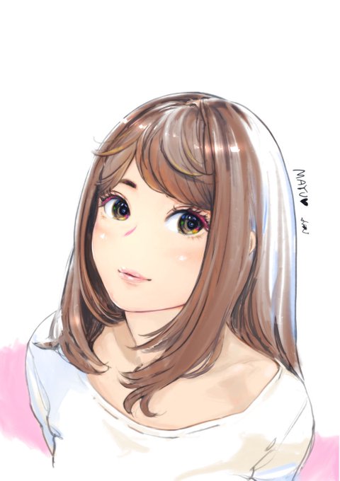 おはようの真悠さんスマイル。 