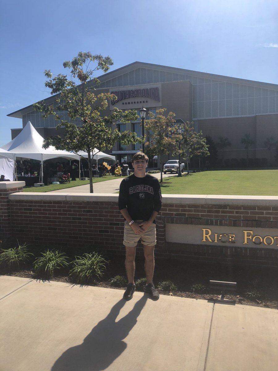 Eli_strick_4's tweet photo. I had a great unofficial visit to South Carolina on Saturday @GamecockFB @GCockRecruiting @CoachSBeamer @coachjstepp @HighSchoolBlitz https://t.co/Sym3S8gYyL