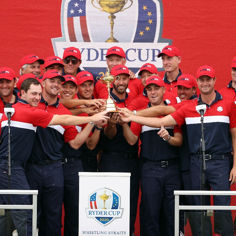 rydercup's tweet photo. Good show, @RyderCupUSA 📸⬇️