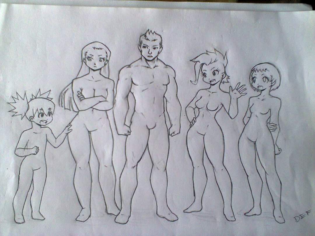 DefMarv's tweet photo. The 5 Nahuals (2021/2014)
Some interesting changes
Rosita, Dahlia, Phlox, Margarita y Bellwort

#redraw #oc #originalcharacter #mangadrawing #anime #animedrawing #animegirl #MuscleMan #muscle # #characterdesign #digitalart #digitaldrawing #MediBangPaint #medibangandroid https://t.co/av0NnQLaG8