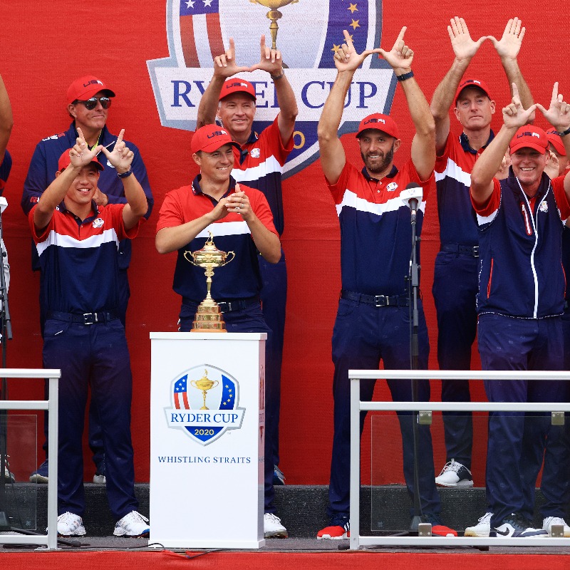 rydercup's tweet photo. Good show, @RyderCupUSA 📸⬇️