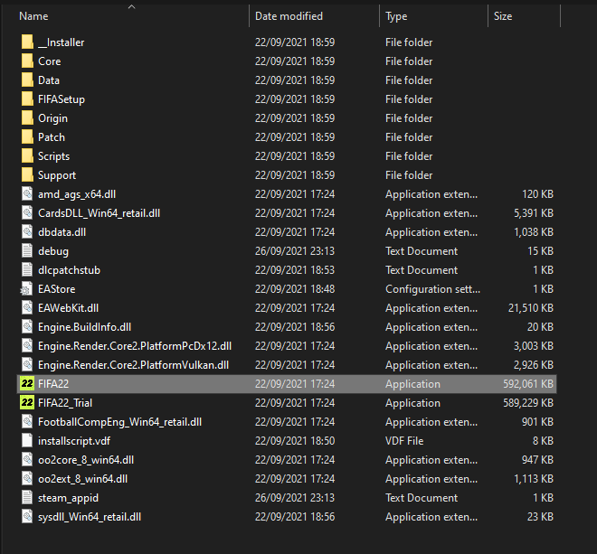Ruban on X: #FIFA22 Steam Fix: 1: Turn off Origin 2: Download EA 3: Login  to EA with Steam 4: Start Fifa in Documents (C:, Program Files (x86), Steam,  steamapps, common, fifa