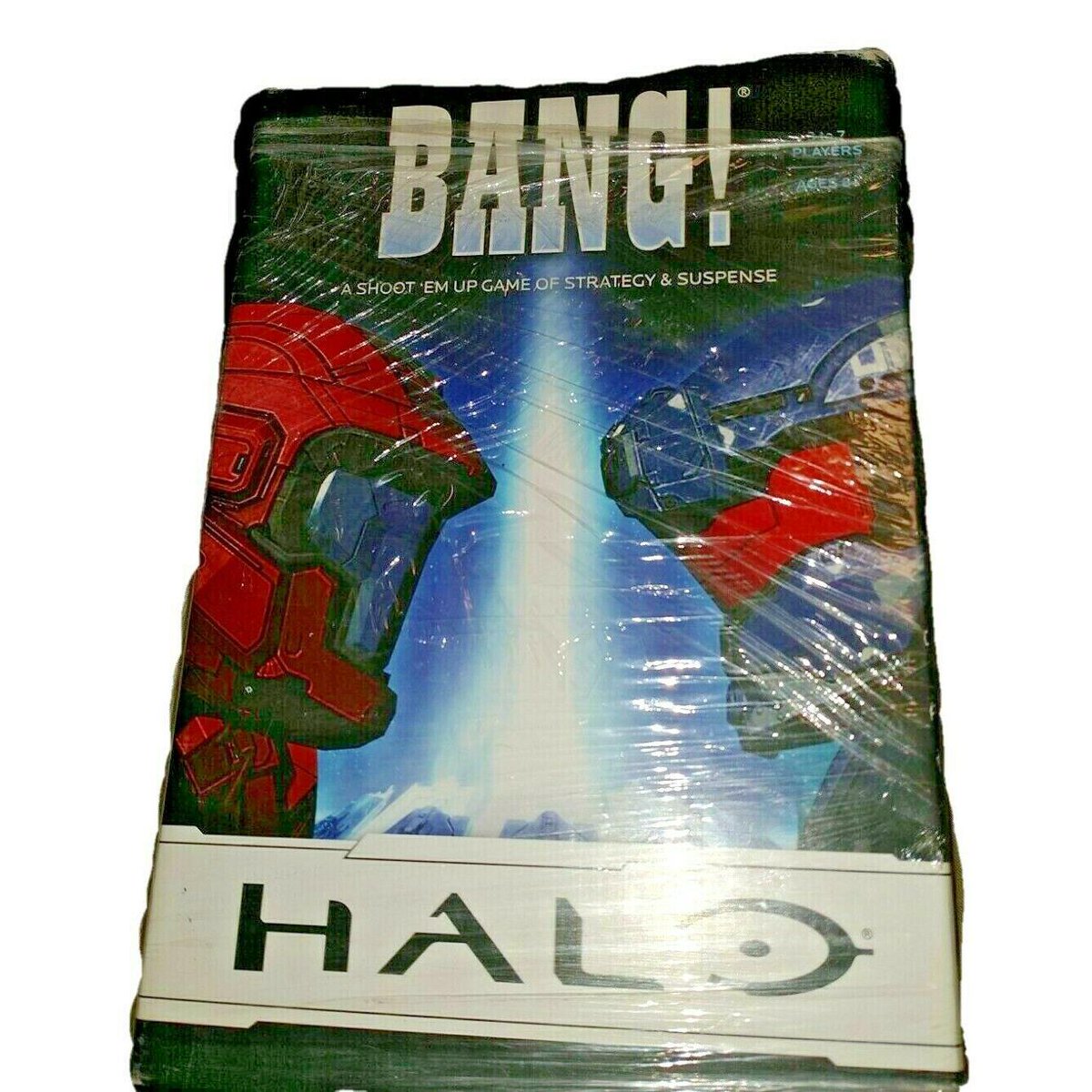 Suaviterinmodo's tweet photo. Bang! Halo Edition Card Game Shootem Up Game Of Strategy &amp; Suspense USAopoly
#bang #haloedition #cardgame #shootemupgame #strategygame #usaopoly #used
https://t.co/QJZqMYsoGh https://t.co/sha3QaoV9U