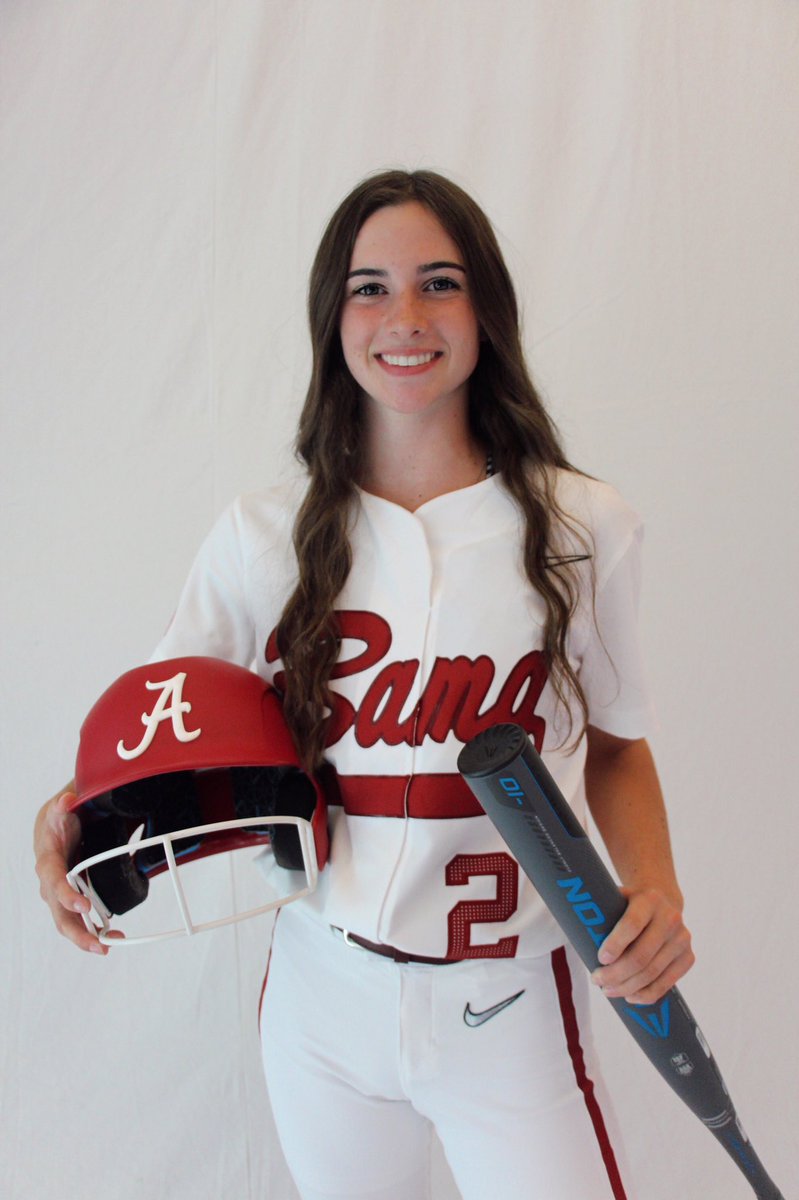 I'm excited to announce that I have commited to play softball at the University of Alabama. Many thanks to my family, friends, and coaches. So thankful to live out my dream and to play with my sis! @jennajohnson_1 Roll Tide!! @UACoachMurphy @CoachAlyBAMA @svanbrak @RyanIamurri32