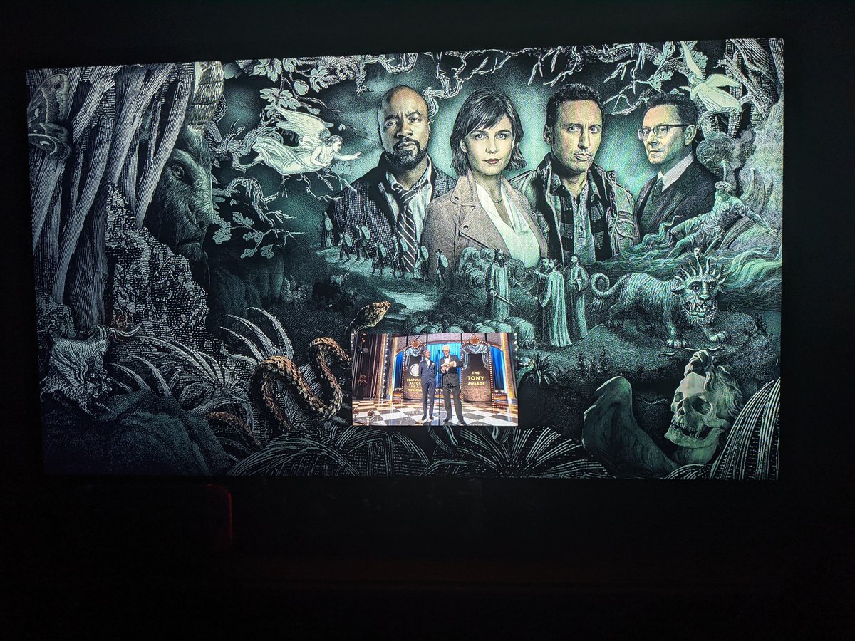 notarosr's tweet photo. Can't access the Tony Awards on the @paramountplus app.  Was able to get it using Google TV Chromecast, but 90% of my screen seems to be an ad.  It's like I'm in the back of the balcony. https://t.co/P0wFsrOseY