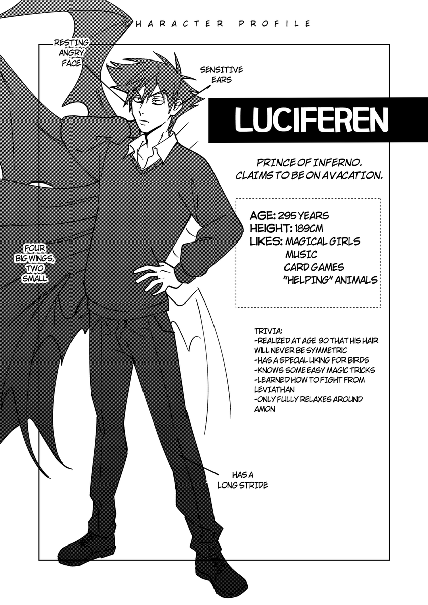 yourwingscomic's tweet photo. Character Profiles thread https://t.co/rcgprwuRuL