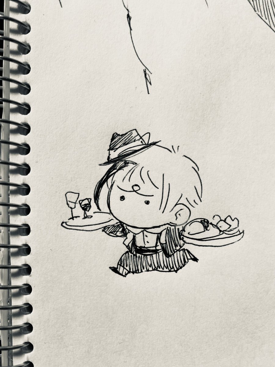 朝の一発描き
いそがし〜けどがんばるフロくん 