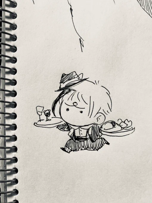 朝の一発描き
いそがし〜けどがんばるフロくん 