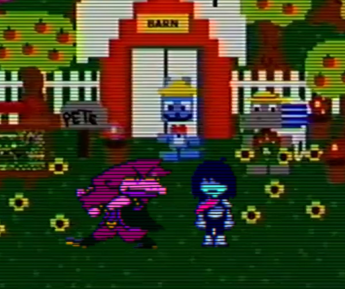 paintedhen's tweet photo. GOD FUCKING damnit KRIS where the FUCK are we #DELTARUNE #TheWaltenFiles https://t.co/n97o0ZZCsI