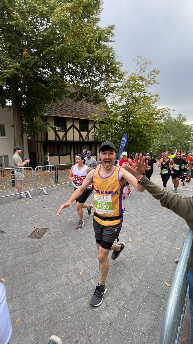 falcoretweets's tweet photo. So thrilled with my 2hr 14min finish time today at @RobinHoodHalf + I’ve raised over £600 for @stammer 😭 Such an emotional day. Thanks to everyone who has sponsored me and supported me. 💜 #robinhoodhalf https://t.co/Dw9Msz8mxe