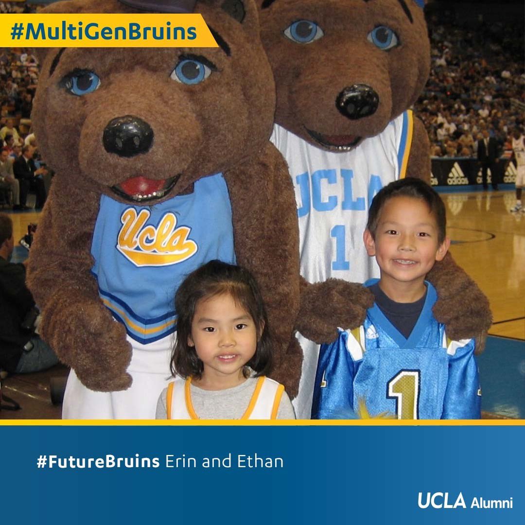 UCLA_Alumni's tweet photo. "Ron & I got married in April of 1998, have been married for 23 years and have two #FutureBruins. One of them, Ethan (Exp. β22) is a senior and plays the trumpet as part of the @UCLABand. Thanks to him, we get to enjoy @UCLAFootball games even more. #GoBruins!"
#MultiGenBruins https://t.co/lwlnDicRus