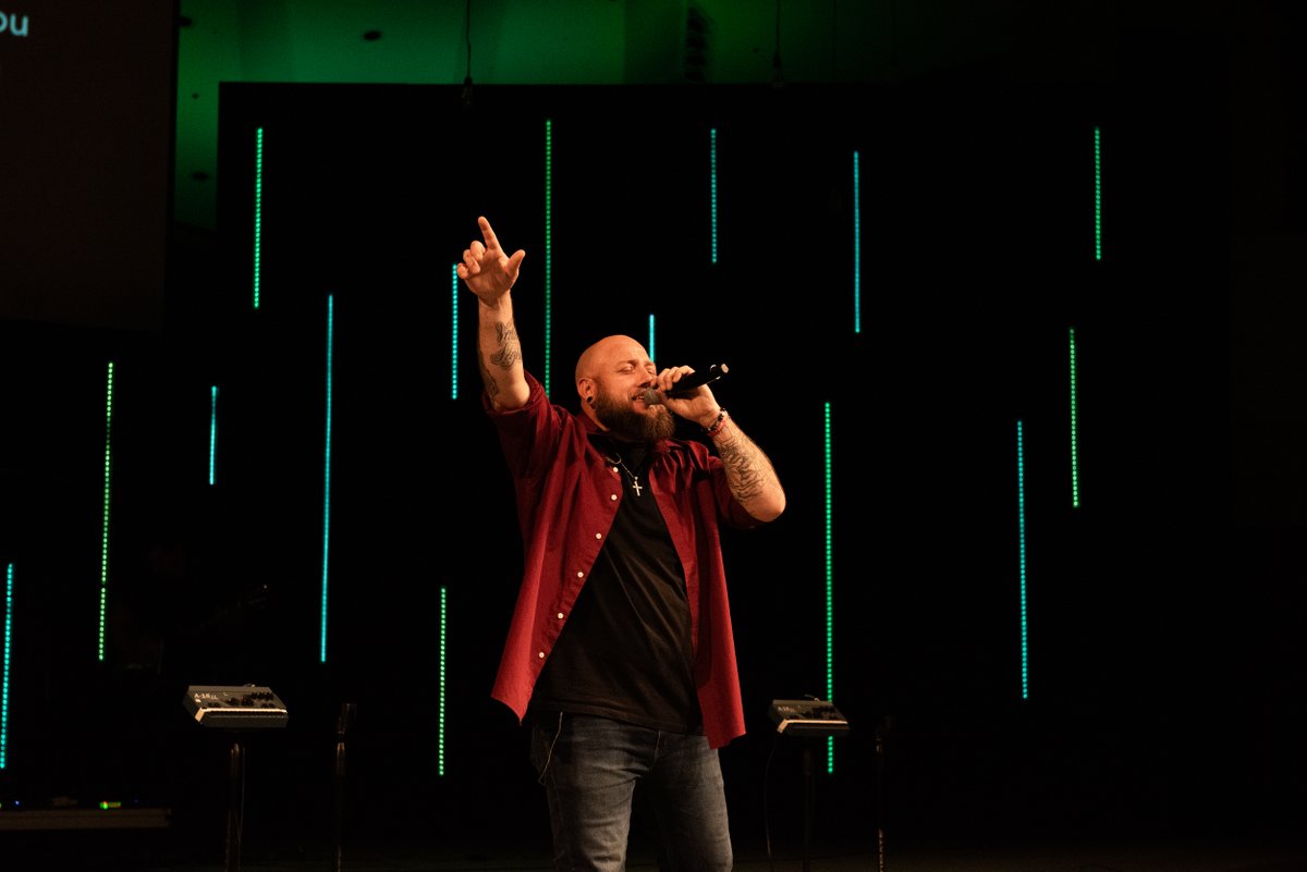 bbcphx's tweet photo. A powerful Sunday at BBC with guests Drew Unger and Edwin Colon — finished off with members of our BBC family making the big decision to get baptized! https://t.co/tXo3EgSdbD