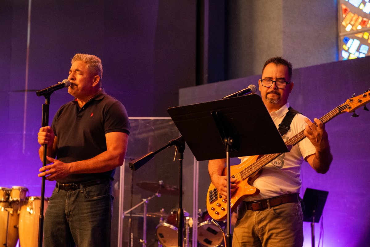 bbcphx's tweet photo. A powerful Sunday at BBC with guests Drew Unger and Edwin Colon — finished off with members of our BBC family making the big decision to get baptized! https://t.co/tXo3EgSdbD