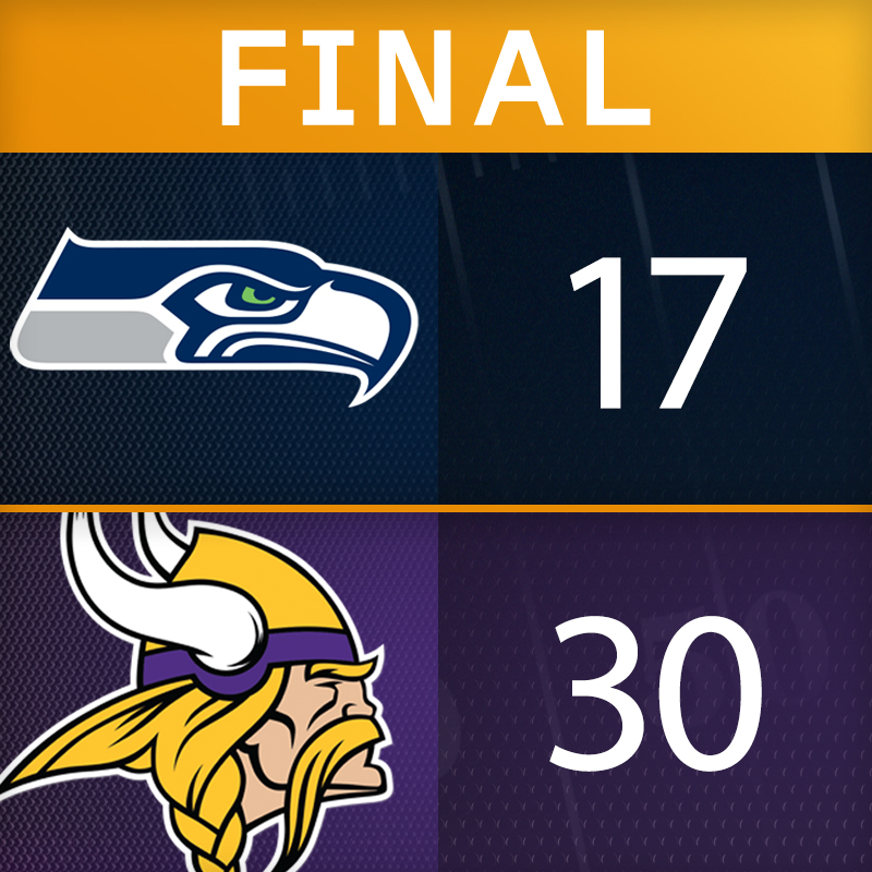 The Vikes have earned their first win of the season!