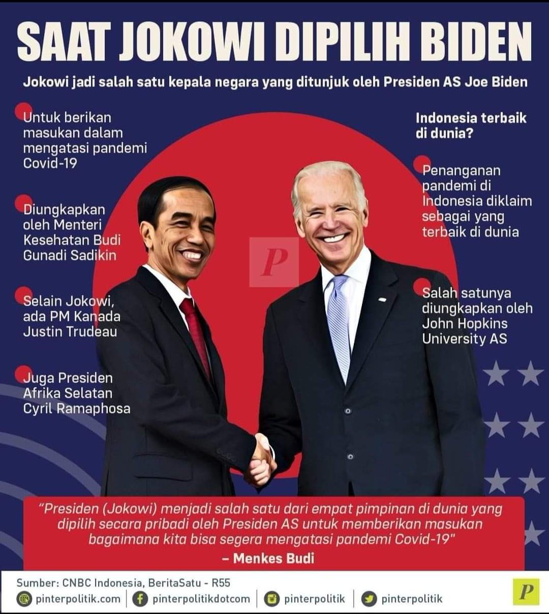 lae_nomad's tweet photo. Biden aja milih Jokowi, masak kamu engga
#presidenku https://t.co/3ernQWqgwV