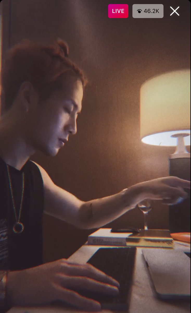 tuanofseven's tweet photo. a very hardworking person 🥺 i hope you still get enough rest @JacksonWang852 ❤️ https://t.co/9iZgKvR9bo