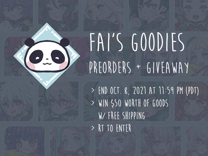 🎉 PRE-ORDERS + GIVEAWAY 🎉
Hello frands! Wanted to run it back as a thank you for all the support this year. I'll pick a winner each Friday since pre-orders are open for two weeks!

RT to enter! 