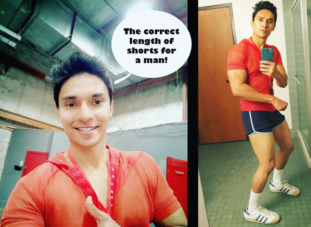kingpriyom's tweet photo. #sundayselfie #sundayswag #funnymemes Happy Sunday folks! Remember that meme regarding "the correct length of shorts for a man" ? Well, here's another one😁 😉 https://t.co/AFTunWSCQH