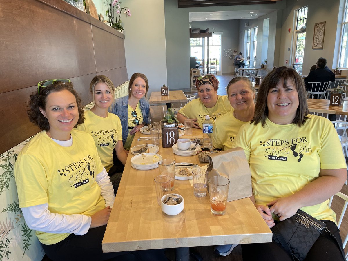 vpgrignol's tweet image. Beautiful morning for a walk with sarcoma colleagues in support of #stepsforsarcoma. Please support research for this rare cancer go.osu.edu/stepsforsarcoma. ⁦@OSUCCC_James⁩⁦@Pelotonia⁩