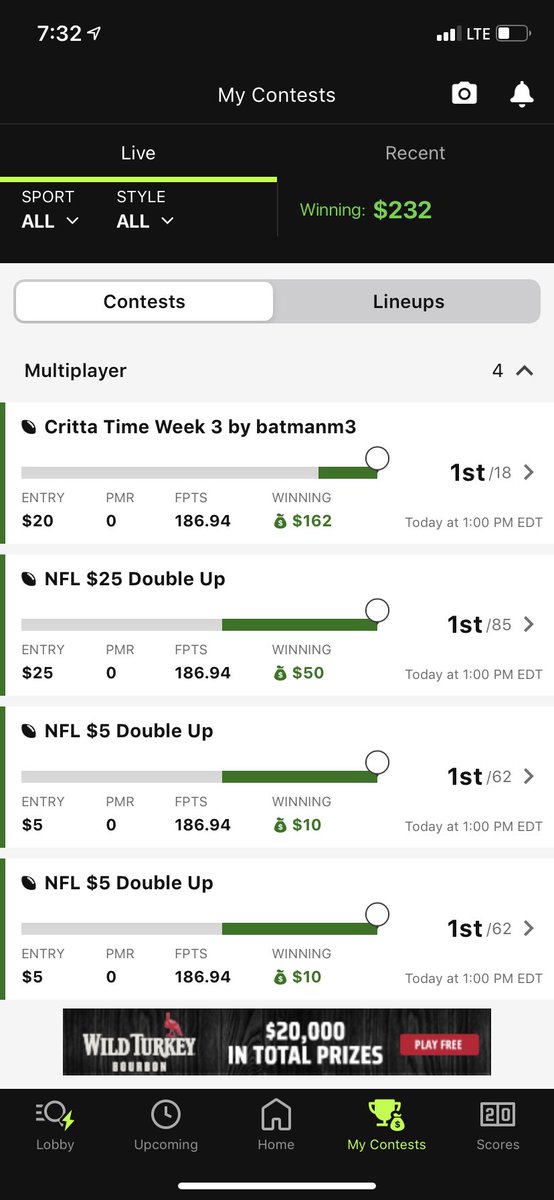 MattRozzi's tweet photo. I think this was a good week? @Jeff_Mans https://t.co/3f8IsOXP0w