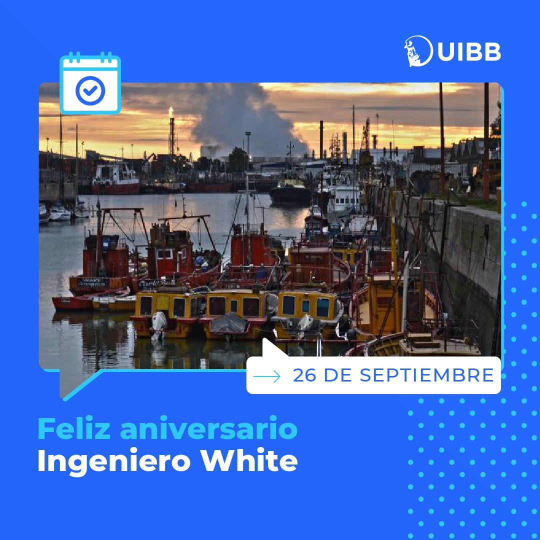 UIBBindustria's tweet photo. Celebramos un nuevo aniversario de Ingeniero White, símbolo de progreso y trabajo para Bahía Blanca y el sur argentino.
Ingeniero White, líder en el tiempo, fuente industrial siempre en movimiento.
#uibb #ingenierowhite https://t.co/3p6vlxc0mA