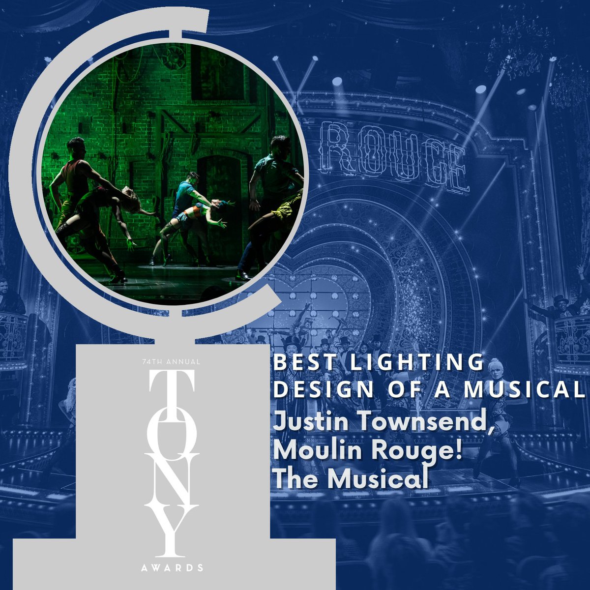 BroadwayDirect's tweet photo. Congratulations, #JustinTownsend! @MoulinRougeBway https://t.co/CbXnJZHn6Q