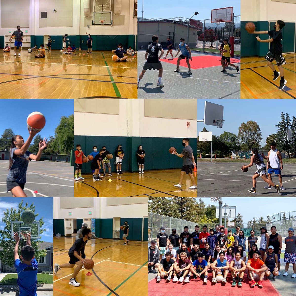 GTbball's tweet photo. What a summer! We were packed w/ clinics, small group &amp; individual training, &amp; co-hosted a 3on3 shootout w/ some long time GT kids! So happy for the opportunity to bring our program back to the community. Call or click today to join the GAMETIME Basketball family! #gametimebball https://t.co/KFa15SZOzp