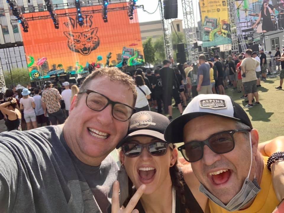 PromoGirlJaime's tweet photo. First time @PunkRockBowling and it f’ing rocked. New fav festival. I can barely move or talk after screaming, singing &amp; dancing for 2 days straight. So totally worth it. All bands were 👊🏼. Fav shows: @frankturner @TheBronxBrand @PlayboyManbaby @BadCopMusic Can’t wait 4 next year! https://t.co/N2AKg5cOoI