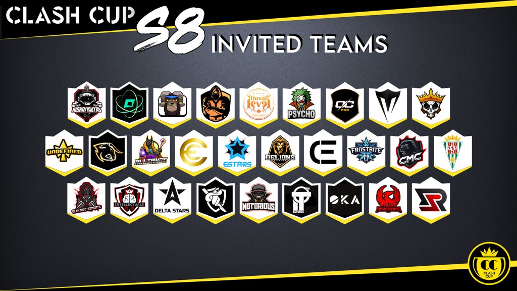 Presenting the invited teams for Season 8! 🎉