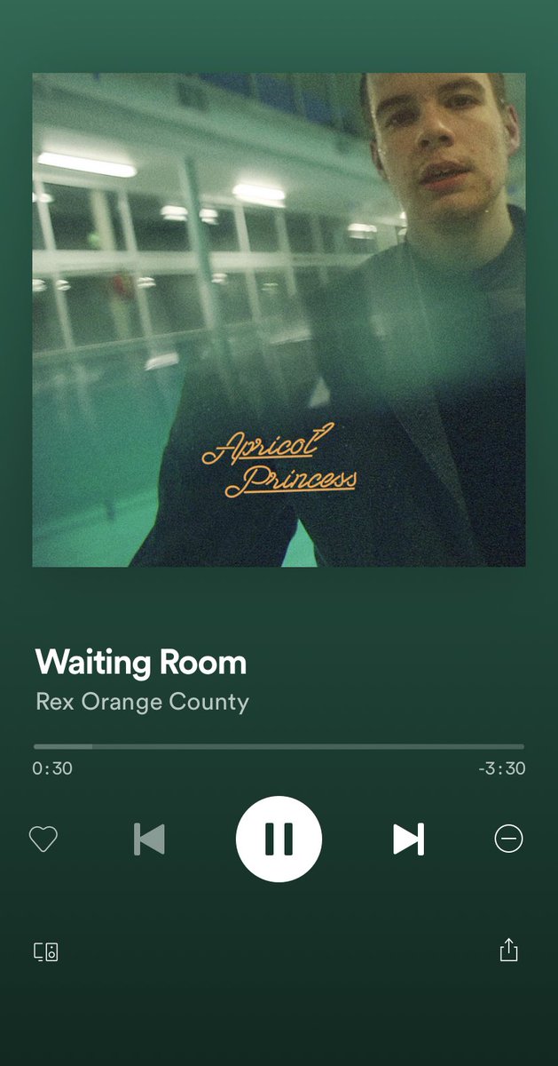 annikasam's tweet photo. i have a thing for songs called waiting room https://t.co/PeiKJvlIQV