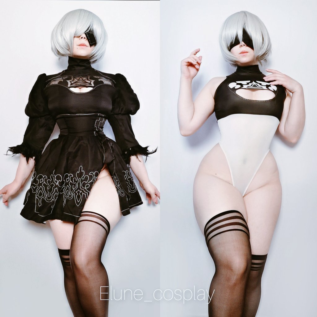 Cosplayanimu's tweet photo. 2b cosplay by @CosplayElune 
#cosplaygirls #Nierautomata #erocosday https://t.co/X5hVsM7et2