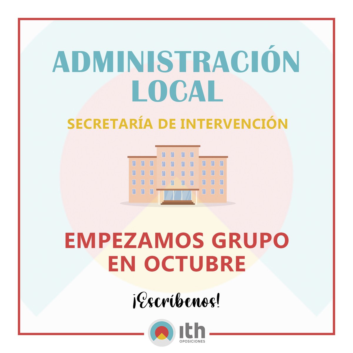 ithoposiciones's tweet photo. Llega el otoño, y con él empiezan a coger cierto encanto las tardes de estudio... Nosotr@s os traemos anuncio de nuevo grupo para #AdministraciónLocal. Estamos a puntito de empezar!
⠀⠀⠀⠀⠀⠀⠀
#ITH #ITHOposiciones #Valladolid #OposValladolid #JCYL #Oposiciones https://t.co/jnYAXw82Mw