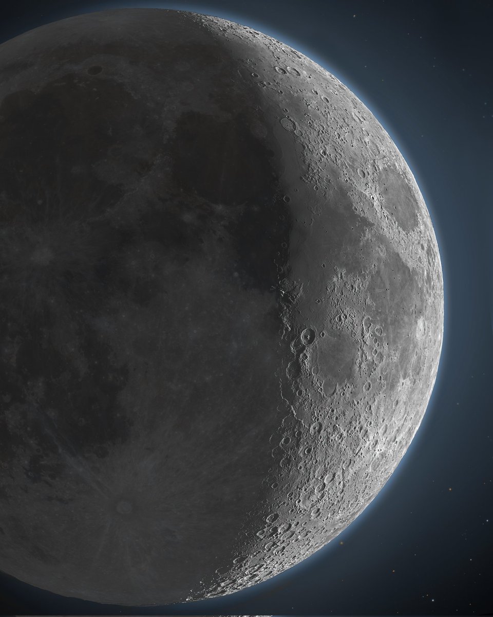 40000 images of the moon combined to create this single high resolution photo of this emoji 🌒