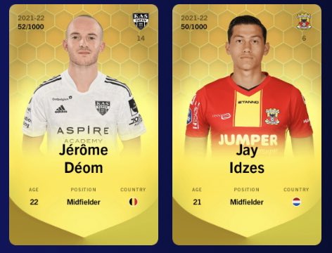 Monaco76_Yt's tweet photo. Bonsoir la famille #sorare dimanche soir c’est un peu triste non ? 
Alors petit package de 5 cartes Challenger à gagner en speed concours ✌️! C est pas grand chose mais ça fait plaisir 
- follow &amp; retweet 
- follow https://t.co/gDvMQUaxEz 
Tirage jeudi  soir bonne chance 🍀 https://t.co/tGZVigJDzf