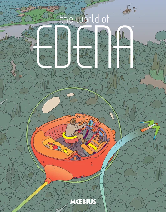 80) The World of Edena
This is the first comic by Jean "Moebius" Giraud I've read. I liked how his art evolves with the characters, whose exposure to an organic world makes them less cartoonishly androgynous. The story plays like a dream, open to interpretation. 