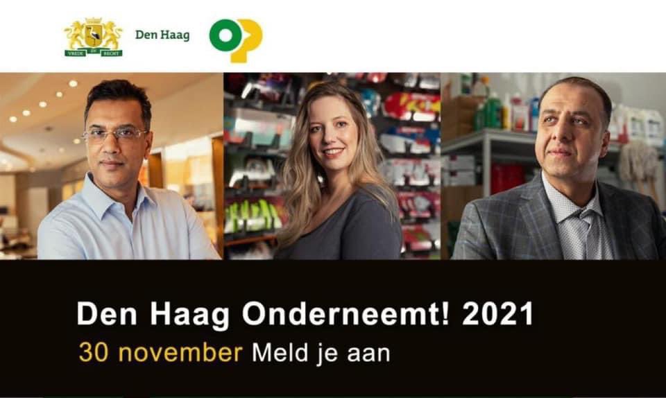 Op dinsdag 30 november vindt Den Haag Onderneemt! 2021 plaats. Voor de vierde keer wordt dit event georganiseerd speciaal voor Haagse ondernemers. Net als de vorige keer vindt het plaats in de Fokker Terminal. Kom je ook? Meer weten? bit.ly/3u3xYYa