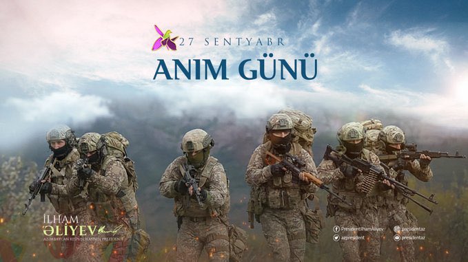 Azərbaycanın ərazi bütövlüyü uğrunda canlarından keçmiş şəhidlərimizi ehtiramla yad edirik!