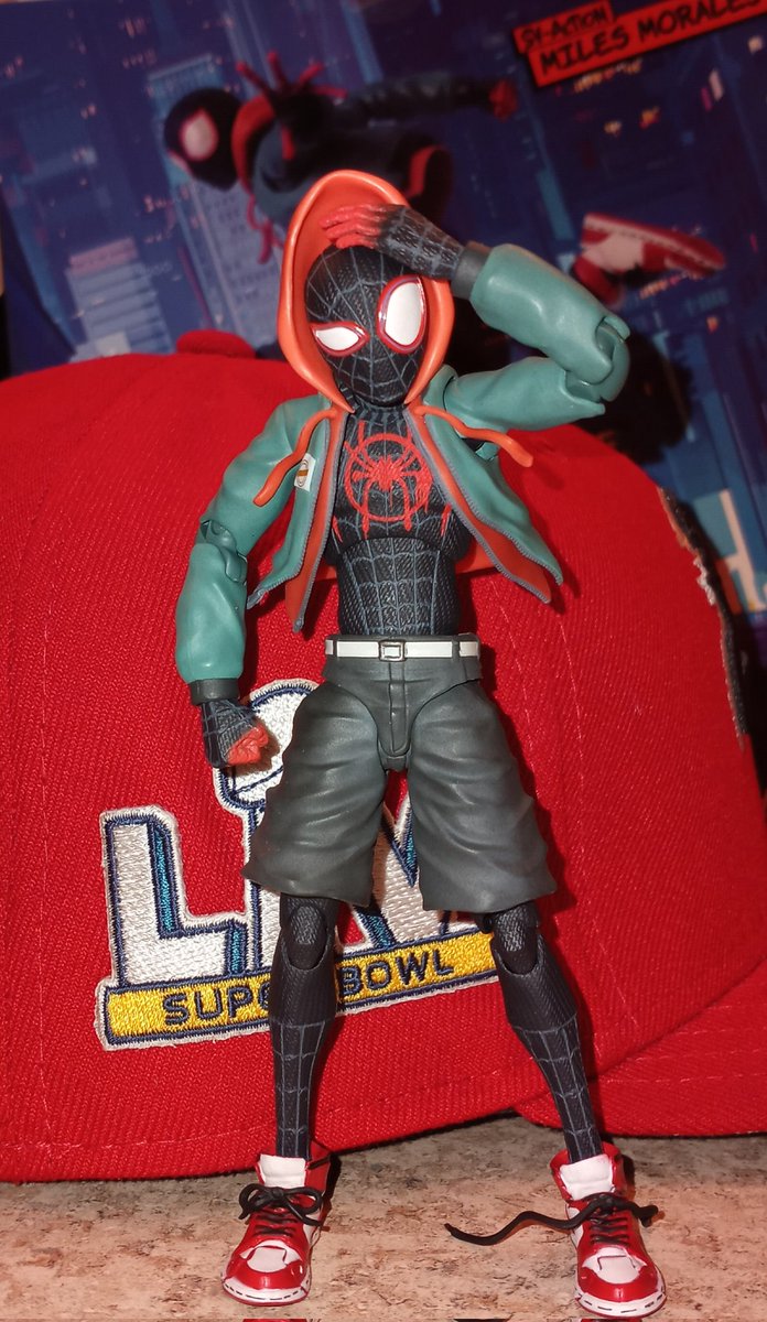 PMarz06's tweet photo. Amazing Figure..🔥🔥 Miles Morales #Spiderverse #Marvel #PMarz06 #hobbies https://t.co/1sT4HiC5G0