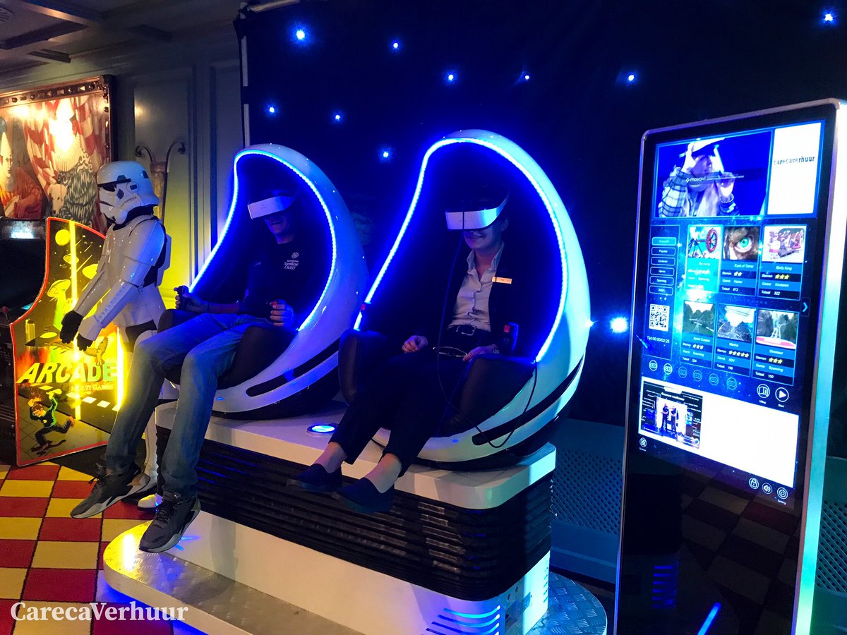 Check out our Virtualreality 9D simulator #VirtualReality #simulator #arcadearea #huisterduin #9D #experience #carecaverhuur #gameevent #vr #noordwijk #hotel @Carecaverhuur @TomCareca #woweffect #innovation #nextlevel