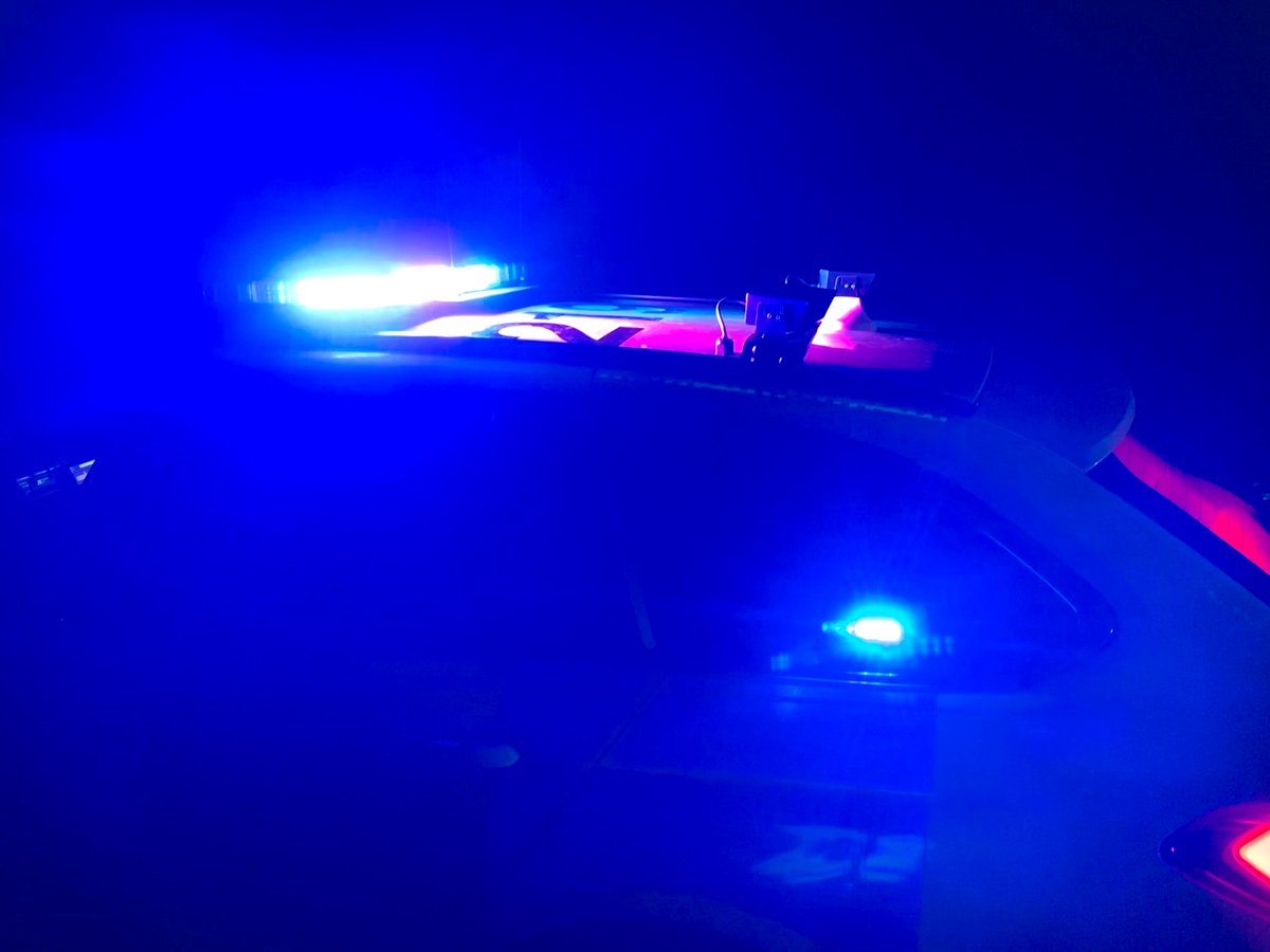 Bright flashing lights can sometimes be disorientating in the dark. 
If you’re travelling on a dark road and are met with flashing red/blue lights (or amber for that matter) do us a favour and slow down, be prepared to stop, and give us a wide birth #RoadsPolicing #RedMeansDanger