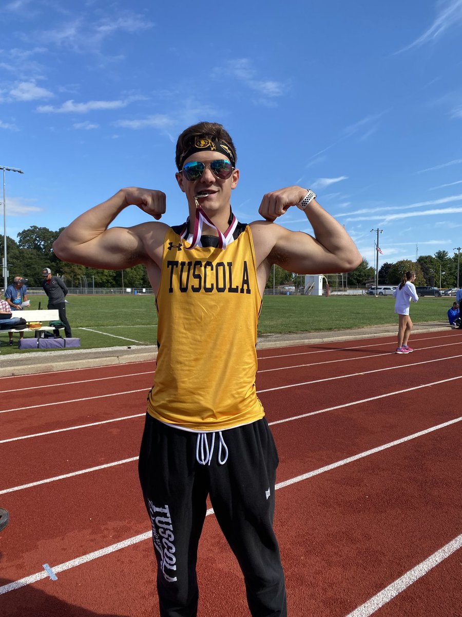 TuscolaXC's tweet photo. Medalists from Spartan Classic: Josiah Hortin 6th, Jackson Barrett 18th, Logan Wallace 44th, Riley Nolan 59th, Will Foltz 82nd, and Bryce Graves 84th out of 156 total boys. https://t.co/FVBIFayKOz