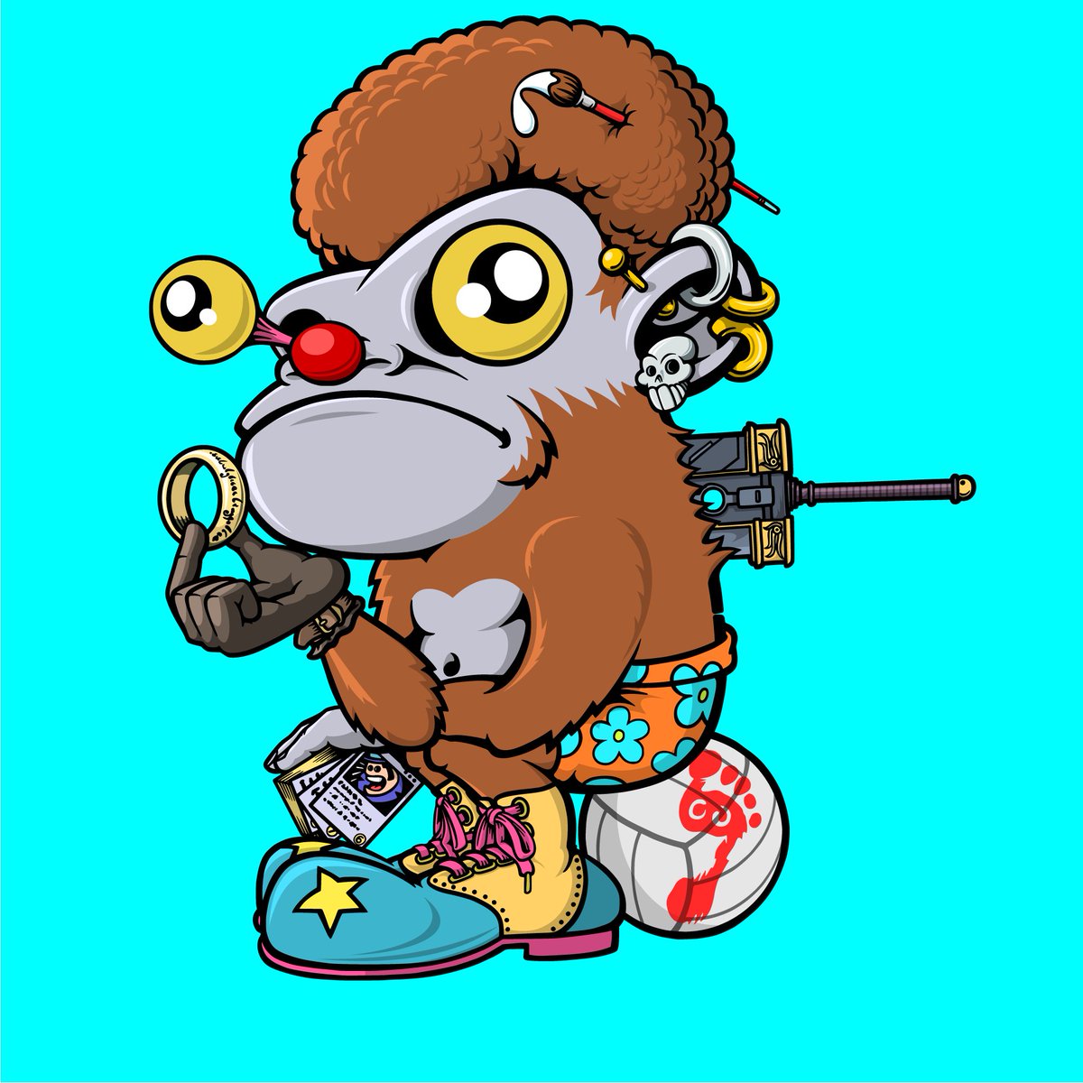 GrumpyMunkyClub's tweet photo. An Arty Artistic π¨ποΈ #Munky with a Paint Brush!
If we could say everything in words ππ¬π― there would be no reason to paint! π
#NFTs #GrumpyMunkyClub #PainterMunky #Binance #Solana #Polygon #Ethereum https://t.co/swTwn4VnAc