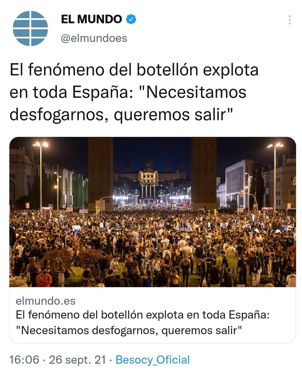 Una cosa culturalmente fascinante de España es que una gran parte de nuestro modelo turístico se sostiene en haber convertido barrios enteros de nuestras ciudades en parques temáticos de juerga y al mismo tiempo nos sorprende que los jóvenes beban alcohol.