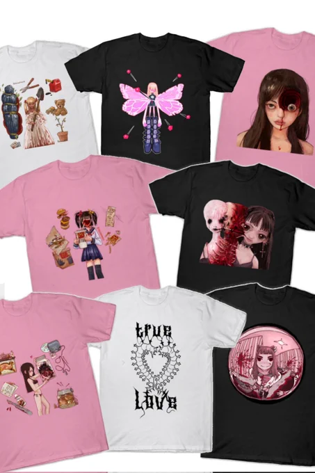 ☠️☠️I updated my teepublic with all my recent stuff ☠️☠️ https://t.co/3BEWnjXeou 