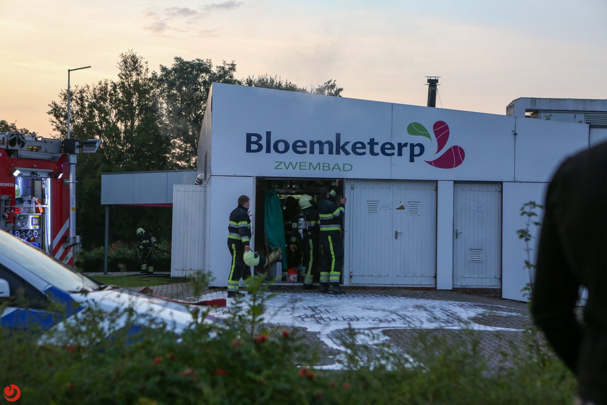 Brand bij zwembad Franeker blijkt storing in boiler