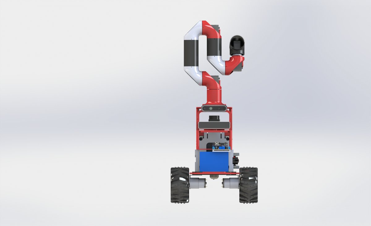 jarain78's tweet photo. Arm and LCD screen added to my #XIAORover, from virtual to real 😊😊 . #ros2 #ros #Robotics #realsense #d435 #t265 #moveit2 #microros https://t.co/7VJtlEPoVm