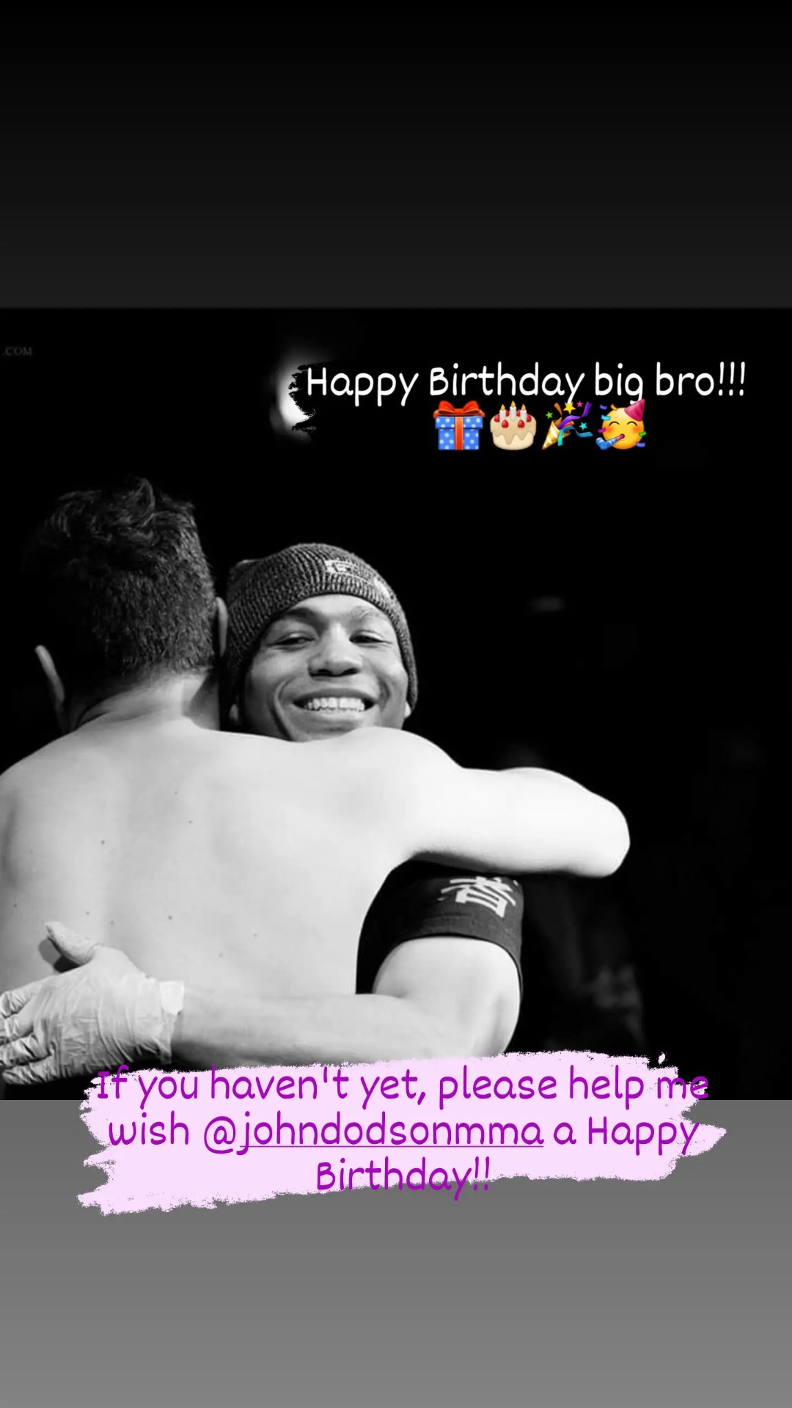 Hey! If you haven\t yet, go tell John Dodson Happy Birthday!!!   