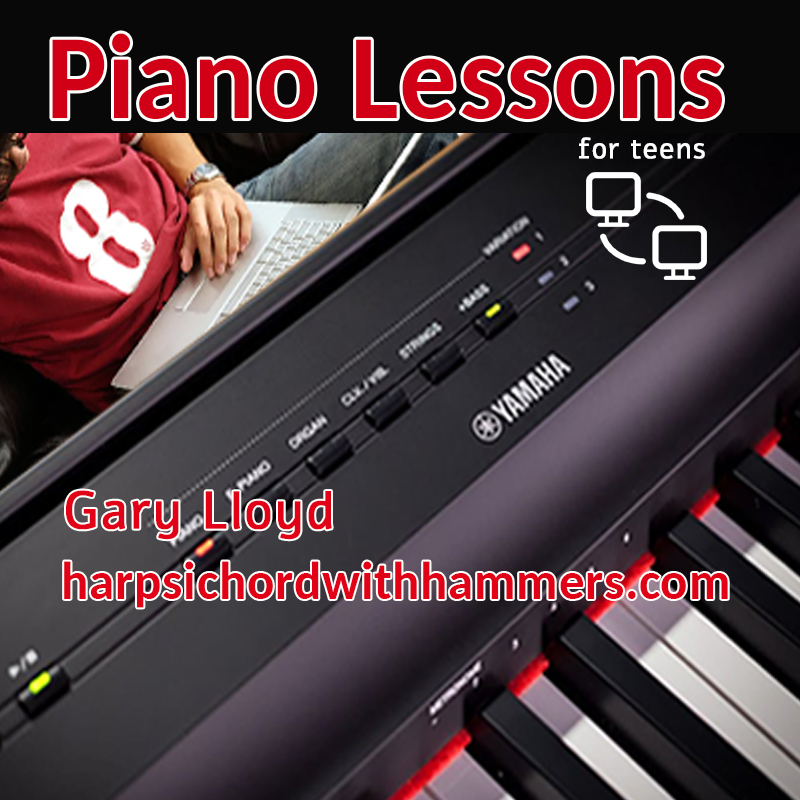 GaerLloyd's tweet photo. Online Piano lessons designed for you. 
With my laptop and Finale Notation Software and Zoom,  I teach teens through adults, at all levels of playing - from beginner to advanced.
You will need a laptop or tablet, internet access, printer and ZOOM. #onlinepianolessons #playpiano https://t.co/y5Yh69GGzn