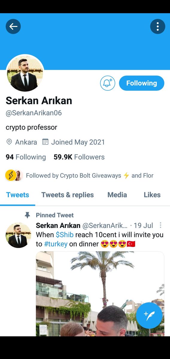 WassanWasim's tweet photo. @SerkanArikan06 Done ✅🚀🚀🚀 https://t.co/ejL3ygBIau